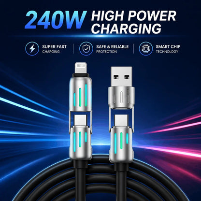 4-in-1 Multi USB Charging Cable