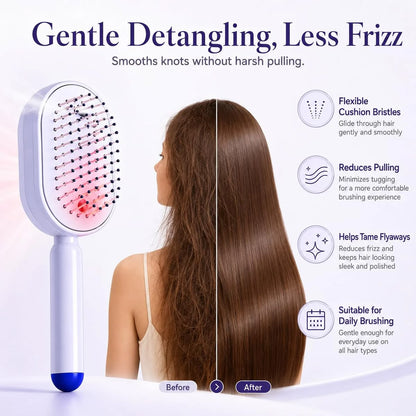 FurEase™ Steam Brush With Oil