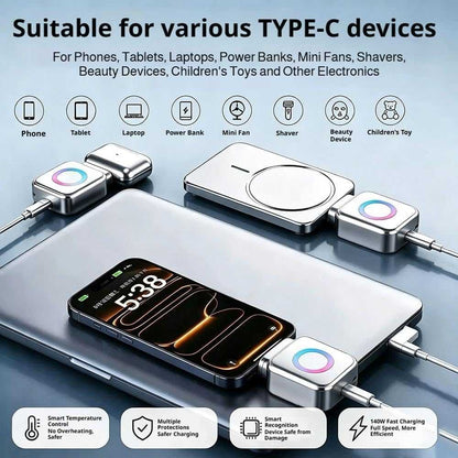 Smart AI Auto-Stop Charging Adapter | محول شحن ذكي بإيقاف تلقائي