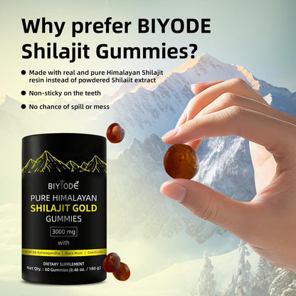 Pure Himalayan Shilajit Gummies