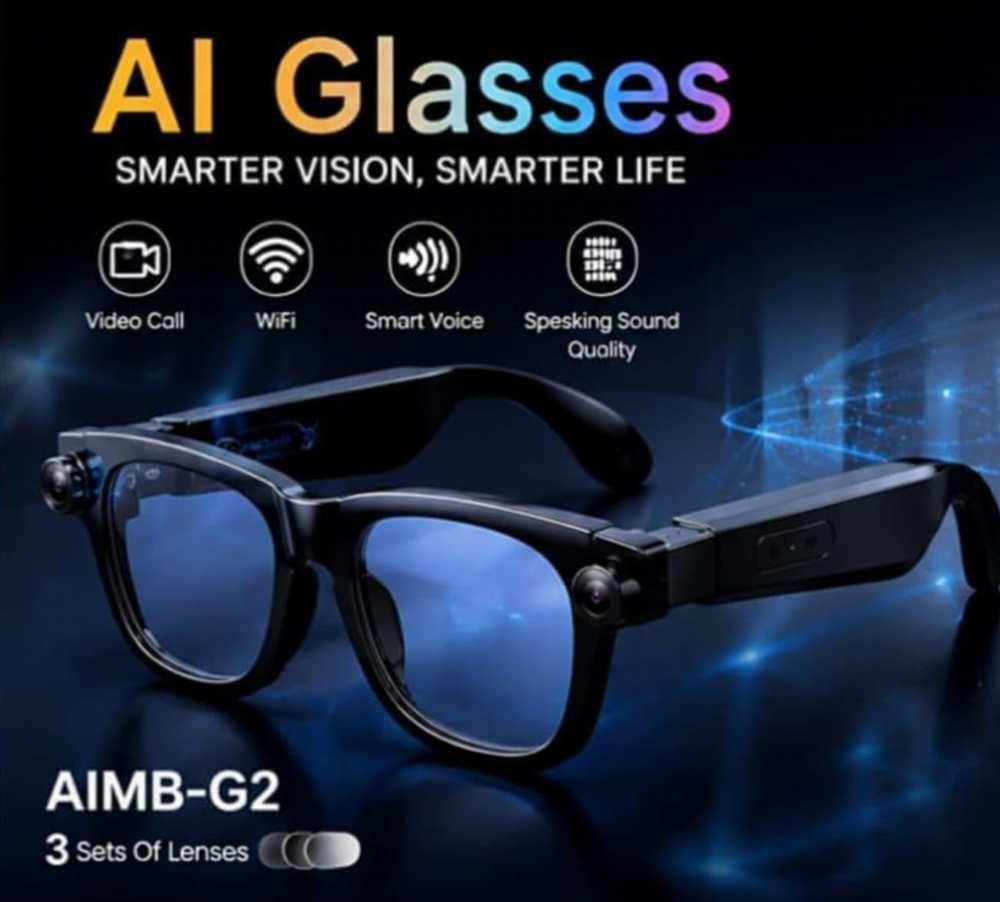 Meta AI Smart Glasses With 8MP Camera – نظارات ميتا الذكية بالذكاء الاصطناعي