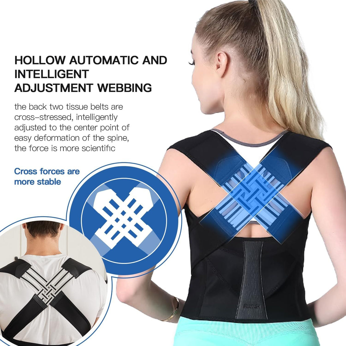 SpineNova™ – Premium Posture Corrector