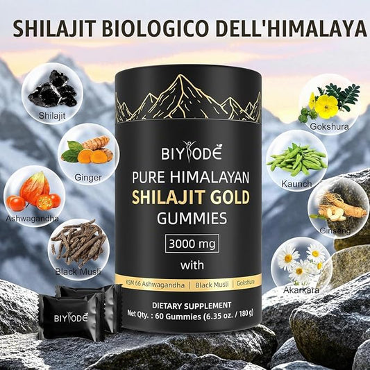 Pure Himalayan Shilajit Gummies
